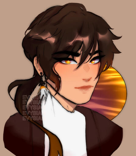 Example no.2 Simple Shading Headshot